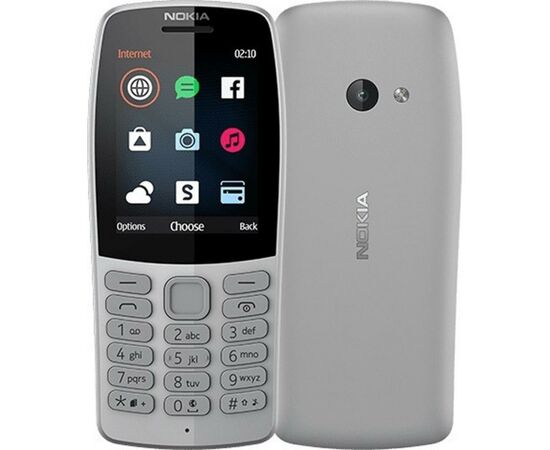 Мобильный телефон Nokia 210 DS Grey (16OTRD01A03), изображение 2 Мобильный телефон Nokia 210 DS Grey (16OTRD01A03), изображение 2