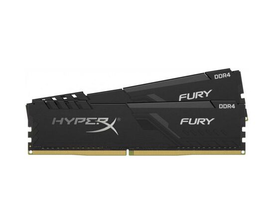 Модуль памяти для компьютера DDR4 64GB (2x32GB) 3200 MHz HyperX Fury Black Kingston Fury (ex.HyperX) (HX432C16FB3K2/64), изображение 2 Модуль памяти для компьютера DDR4 64GB (2x32GB) 3200 MHz HyperX Fury Black Kingston Fury (ex.HyperX) (HX432C16FB3K2/64), изображение 2