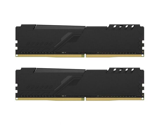 Модуль памяти для компьютера DDR4 32GB (2x16GB) 2666 MHz Fury Black Kingston Fury (ex.HyperX) (HX426C16FB4K2/32), изображение 3 Модуль памяти для компьютера DDR4 32GB (2x16GB) 2666 MHz Fury Black Kingston Fury (ex.HyperX) (HX426C16FB4K2/32), изображение 3