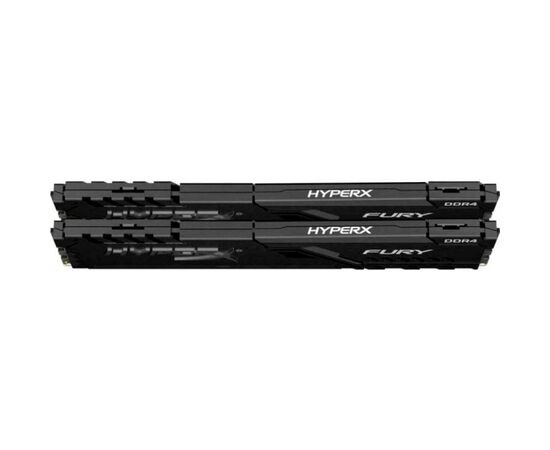 Модуль памяти для компьютера DDR4 32GB (2x16GB) 2666 MHz Fury Black Kingston Fury (ex.HyperX) (HX426C16FB4K2/32), изображение 4 Модуль памяти для компьютера DDR4 32GB (2x16GB) 2666 MHz Fury Black Kingston Fury (ex.HyperX) (HX426C16FB4K2/32), изображение 4