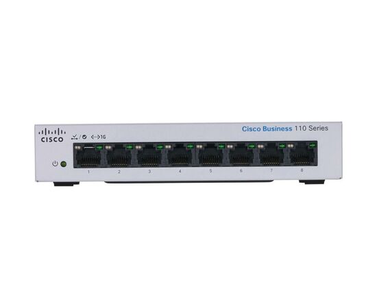 Коммутатор сетевой Cisco CBS110-8T-D-EU, изображение 3 Коммутатор сетевой Cisco CBS110-8T-D-EU, изображение 3