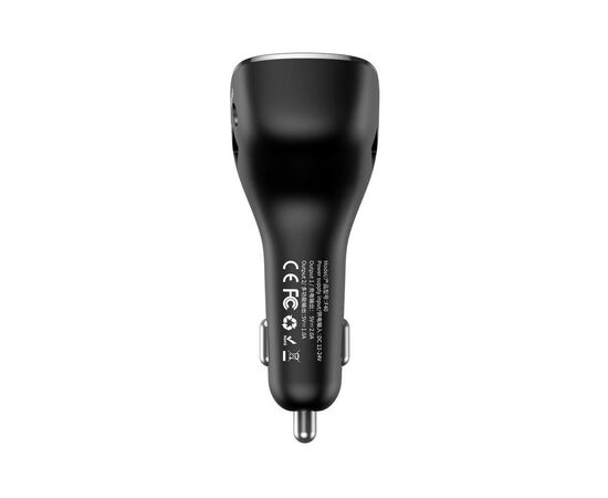 FM модулятор Baseus Streamer F40 AUX wireless MP3 Black (CCF40-01), изображение 3 FM модулятор Baseus Streamer F40 AUX wireless MP3 Black (CCF40-01), изображение 3