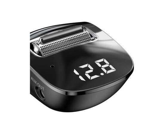 FM модулятор Baseus Streamer F40 AUX wireless MP3 Black (CCF40-01), изображение 5 FM модулятор Baseus Streamer F40 AUX wireless MP3 Black (CCF40-01), изображение 5