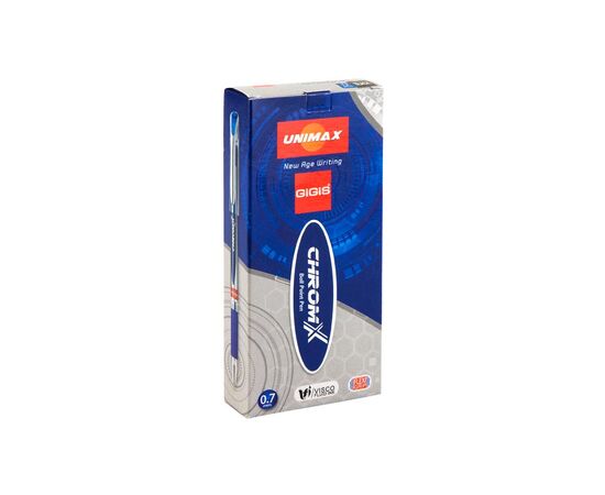 Ручка шариковая Unimax ChromX, черная (UX-119-01), изображение 3 Ручка шариковая Unimax ChromX, черная (UX-119-01), изображение 3
