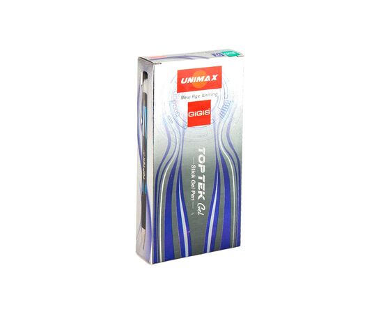 Ручка гелевая Unimax Top Tek Gel, зеленый (UX-133-04), изображение 3 Ручка гелевая Unimax Top Tek Gel, зеленый (UX-133-04), изображение 3