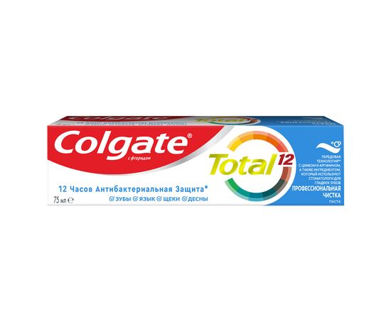 Зубная паста Colgate Total 12 Профессиональная чистка 75 мл (6920354816895)