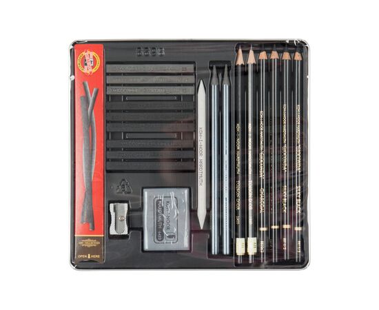 Набор для творчества Koh-i-Noor Gioconda художественный набор 23 предмета (8898), изображение 3 Набор для творчества Koh-i-Noor Gioconda художественный набор 23 предмета (8898), изображение 3