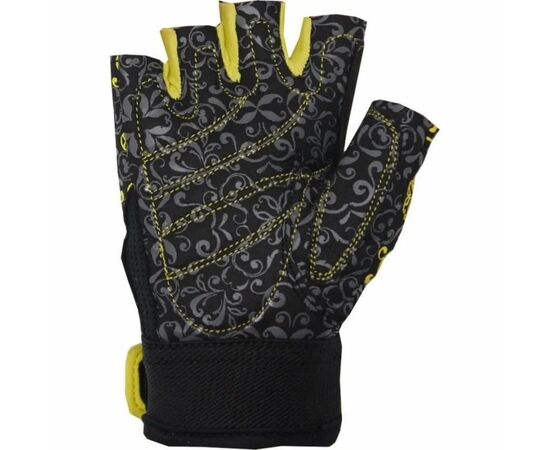 Перчатки для фитнеса Power System Classy Woman PS-2910 M Yellow (PS_2910_M_Black/Yellow), изображение 2 Перчатки для фитнеса Power System Classy Woman PS-2910 M Yellow (PS_2910_M_Black/Yellow), изображение 2