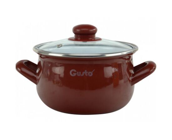 Кастрюля Gusto GT-T-116-R Red 16 см 2,1 л (96965)