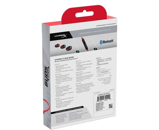 Наушники HyperX Cloud Buds (HEBBXX-MC-RD/G), изображение 8 Наушники HyperX Cloud Buds (HEBBXX-MC-RD/G), изображение 8