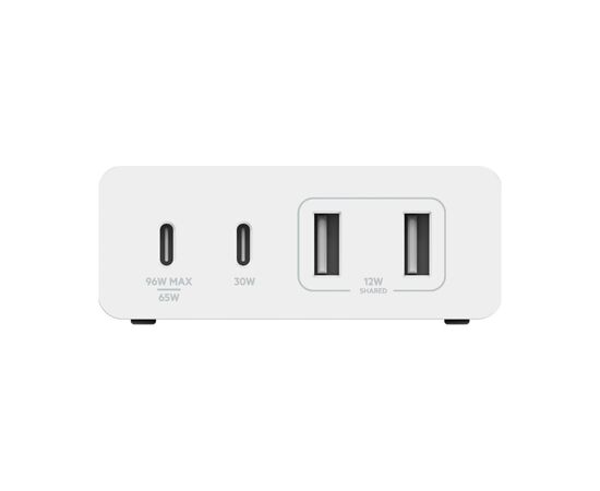 Зарядное устройство Belkin Home Charger 108W GAN Dual USB-С/USB-A (WCH010VFWH), изображение 5 Зарядное устройство Belkin Home Charger 108W GAN Dual USB-С/USB-A (WCH010VFWH), изображение 5