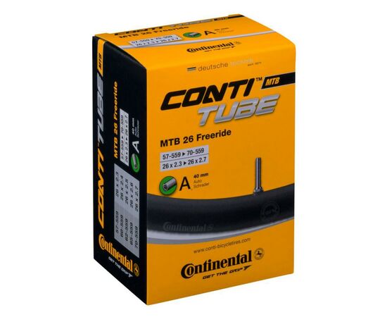 Велосипедная камера Continental MTB Freeride 26" 57-559 / 70-559 RE AV40mm (181721)