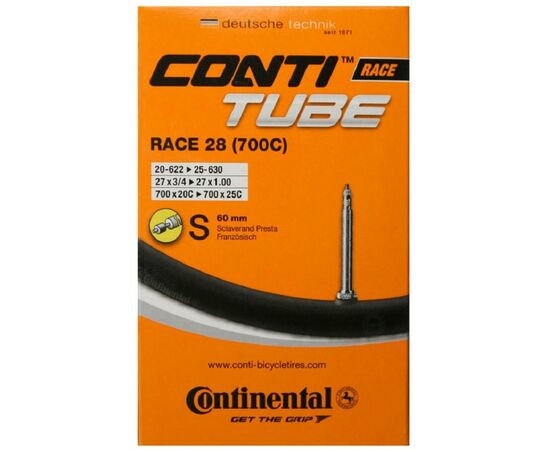 Велосипедная камера Continental Race 28" 18-622 / 25-630 PR60mm (181791)