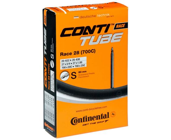 Велосипедная камера Continental Race 28" 18-622 / 25-630 PR80mm (180000)
