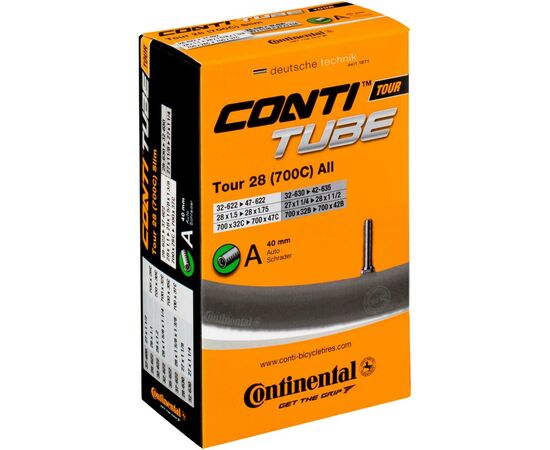 Велосипедна камера Continental Tour 28" All 32-622 / 47-622 RE AV40mm (182001)