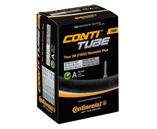 Велосипедна камера Continental Tour 28" Hermetic Plus 32-622 / 47-642 AV40mm (180721)