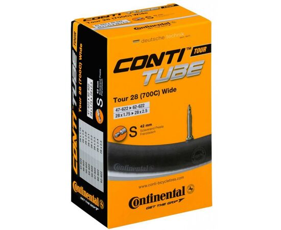 Велосипедная камера Continental Tour 28" Wide 54-584 / 62-622 RE PR42mm (182161)