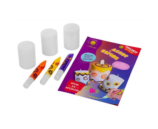 Набор для творчества Paulinda Light up with pleasure Декорирование свечей (PL-899550), изображение 2 Набор для творчества Paulinda Light up with pleasure Декорирование свечей (PL-899550), изображение 2