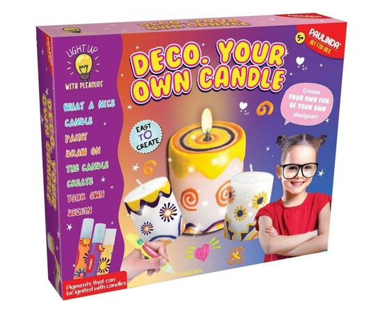 Набор для творчества Paulinda Light up with pleasure Декорирование свечей (PL-899550)