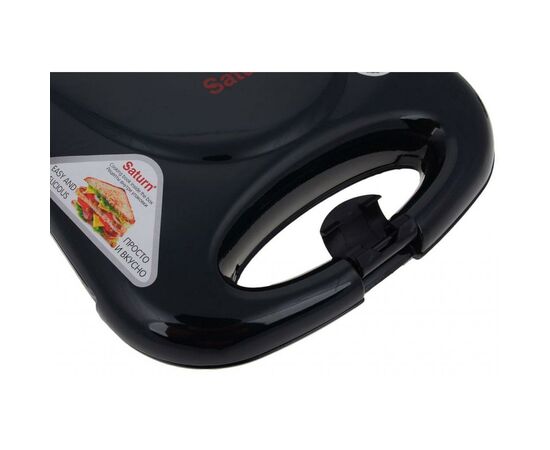 Сэндвичница Saturn ST-EC1082 Black, изображение 6 Сэндвичница Saturn ST-EC1082 Black, изображение 6