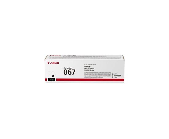 Картридж Canon 067 Black 1.35K для MF65x, LBP63x (5102C002AA)