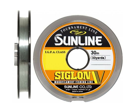 Леска Sunline Siglon V 30м #1.2/0,185мм 3,5кг (1658.04.91)