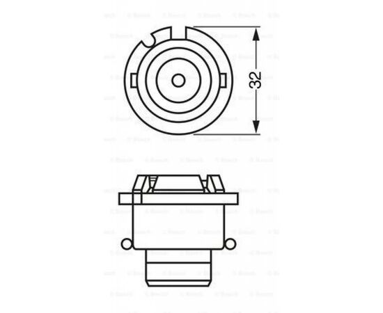 Автолампа Bosch ксеноновая (1 987 302 906), изображение 2