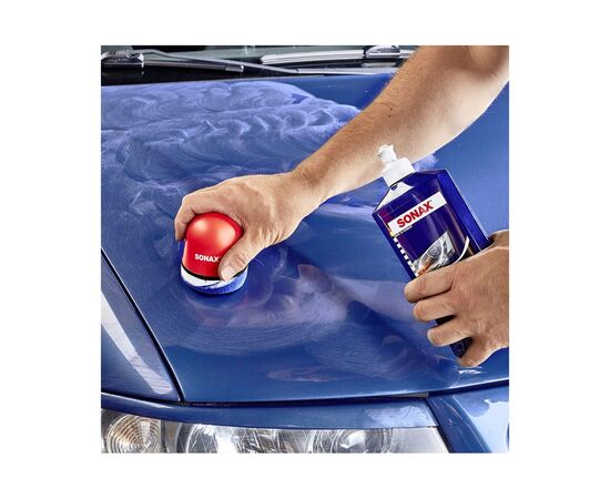Автополіроль Sonax Polish Wax Color NanoPro 500мл (296200), зображення 3 Автополіроль Sonax Polish Wax Color NanoPro 500мл (296200), зображення 3