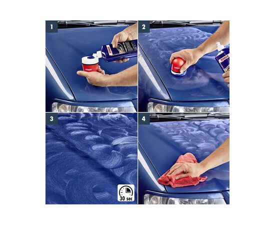 Автополіроль Sonax Polish Wax Color NanoPro 500мл (296200), зображення 4 Автополіроль Sonax Polish Wax Color NanoPro 500мл (296200), зображення 4