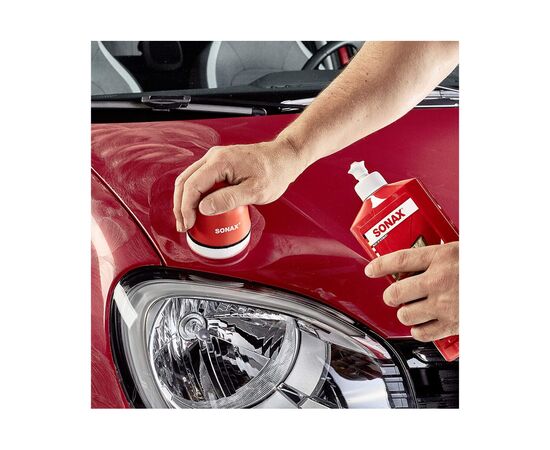 Автополироль Sonax Polish Wax Color NanoPro red 500мл (296400), изображение 3 Автополироль Sonax Polish Wax Color NanoPro red 500мл (296400), изображение 3
