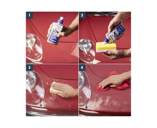 Автополіроль Sonax Polish + Wax 3 Hybrid NPT 250мл (202100), зображення 6 Автополіроль Sonax Polish + Wax 3 Hybrid NPT 250мл (202100), зображення 6