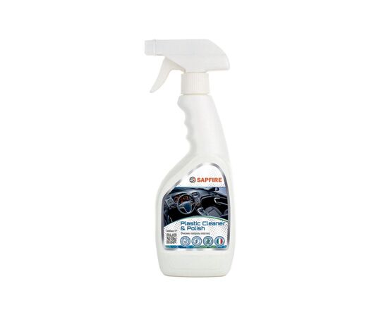 Автополироль SAPFIRE Cleaner&Polish – яблоко 500мл (002692)