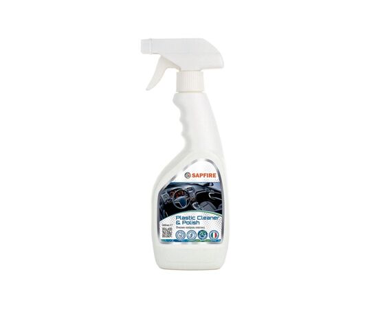 Автополироль SAPFIRE Plastic CleanerPolish 500мл (750004)