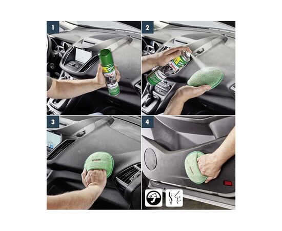 Автополіроль Sonax Cockpitpfleger - lemon-fresh 400 мл (343300), зображення 5 Автополіроль Sonax Cockpitpfleger - lemon-fresh 400 мл (343300), зображення 5