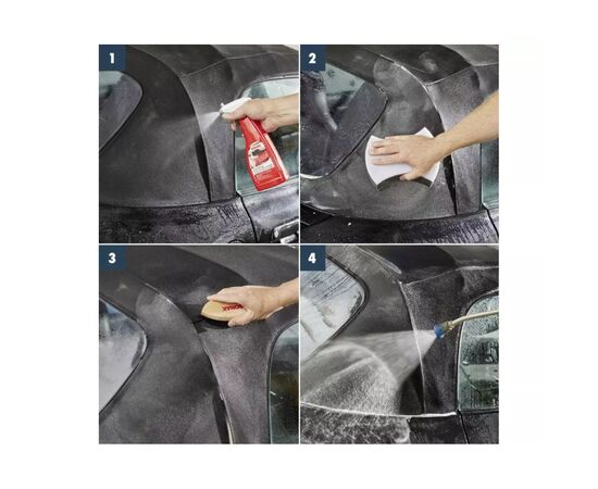 Автомобільний очисник Sonax Cabrio Verdeck Reiniger 500 мл (309200), зображення 5 Автомобільний очисник Sonax Cabrio Verdeck Reiniger 500 мл (309200), зображення 5