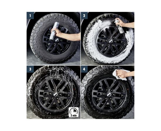 Автомобільний очисник Sonax Reifenpfleger 400 мл (435300), зображення 5 Автомобільний очисник Sonax Reifenpfleger 400 мл (435300), зображення 5