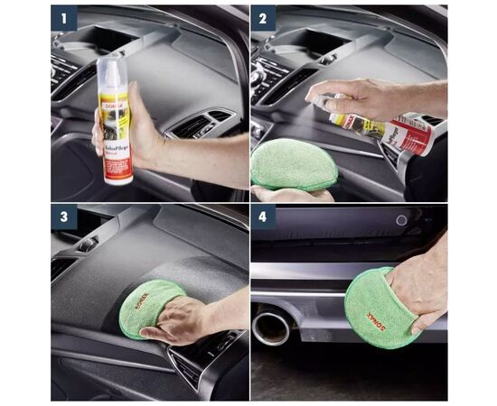 Автомобильный очиститель Sonax пластика и резины глянцевая TiefenPfleger Glanzend (380041), изображение 5