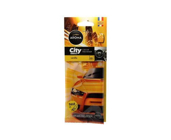 Ароматизатор для автомобіля Aroma Car City - Vanilla (926699)