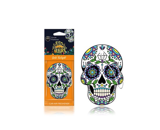 Ароматизатор для автомобиля Aroma Car Dia De Los Muertos - Gold Twilight (831174)