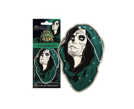 Ароматизатор для автомобиля Aroma Car Dia De Los Muertos - Green Diamond Gir (832799)