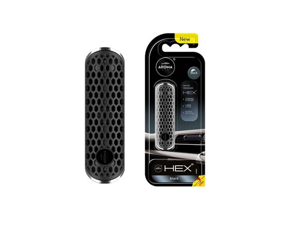 Ароматизатор для автомобиля Aroma Car HEX - Black (835752)