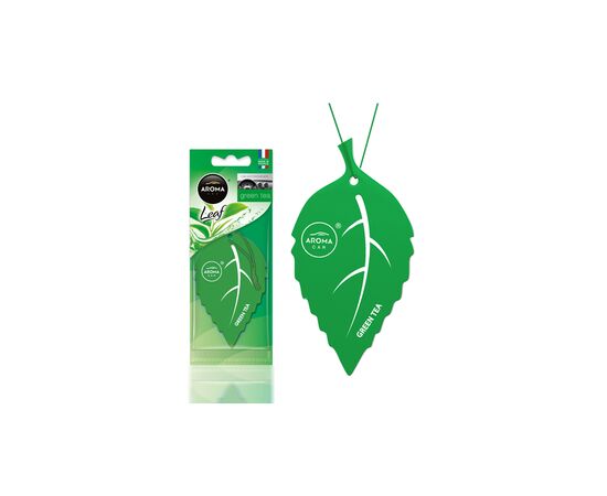 Ароматизатор для автомобіля Aroma Car Leaf - Green Tea (922578)