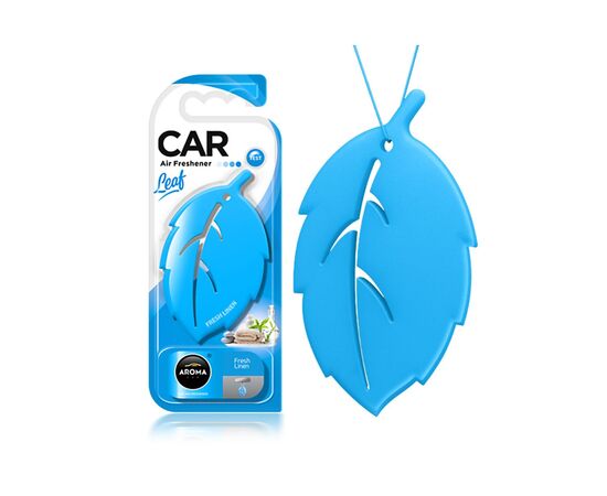 Ароматизатор для автомобиля Aroma Car Leaf 3D - Fresh Linen (831266)