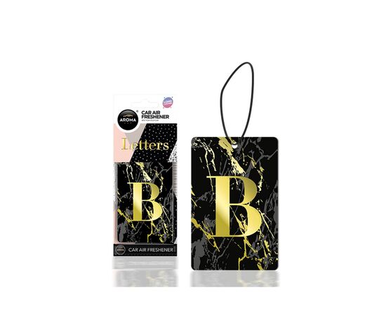 Ароматизатор для автомобиля Aroma Car Letters - B (834106)