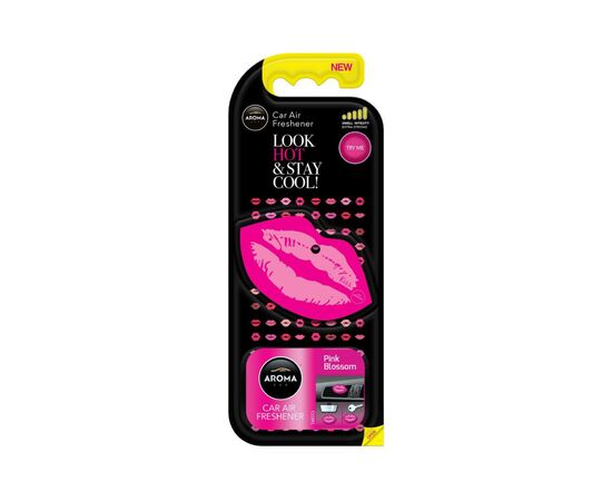 Ароматизатор для автомобіля Aroma Car Lips - Pink Blossom (925593)