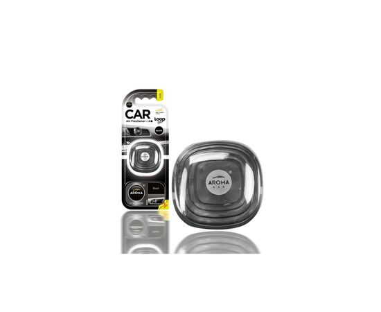Ароматизатор для автомобиля Aroma Car Loop Gel - Black (631135), изображение 2 Ароматизатор для автомобиля Aroma Car Loop Gel - Black (631135), изображение 2