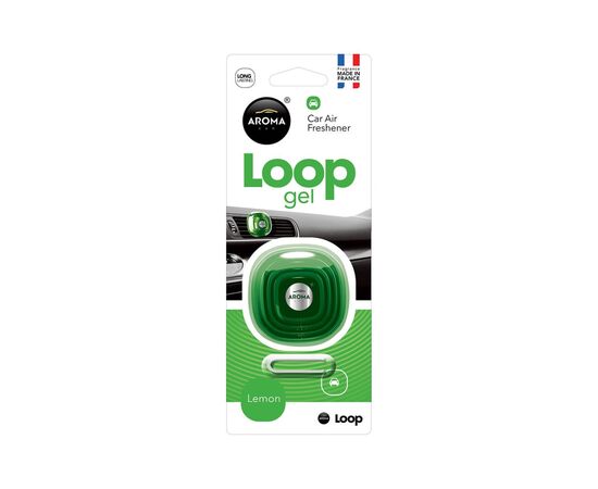 Ароматизатор для автомобиля Aroma Car Loop Gel - Lemon (631166)