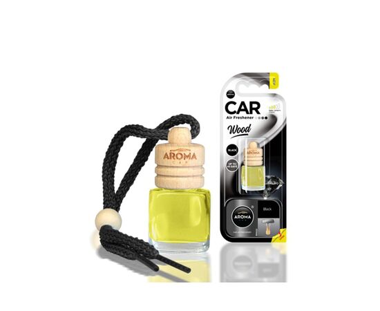 Ароматизатор для автомобиля Aroma Car Wood - Black 6 мл (631180)