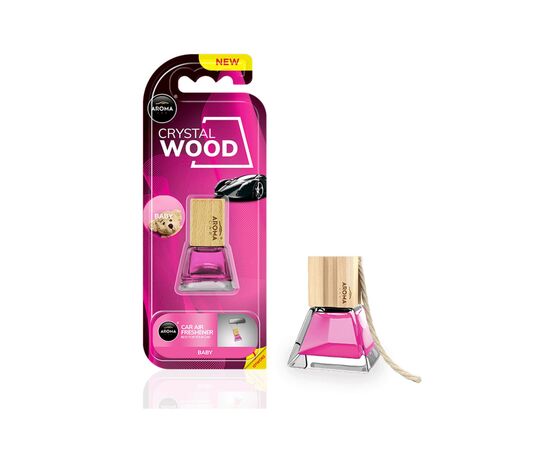 Ароматизатор для автомобиля Aroma Car Wood - Crystal Wood - Baby 6 мл (928402)
