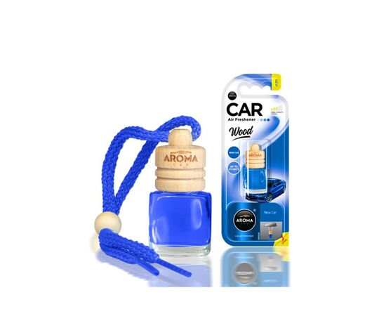 Ароматизатор для автомобіля Aroma Car Wood - New Car 6 мл (631104)